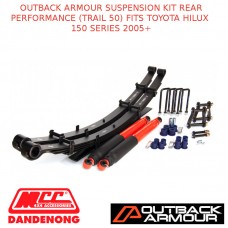 OUTBACK ARMOUR SUSPENSION KIT REAR (TRAIL 50) FITS TOYOTA HILUX 150S 2005+